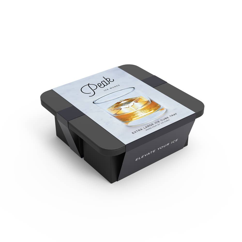 Extra Large XL Cocktail Cube Silicone Ice Tray