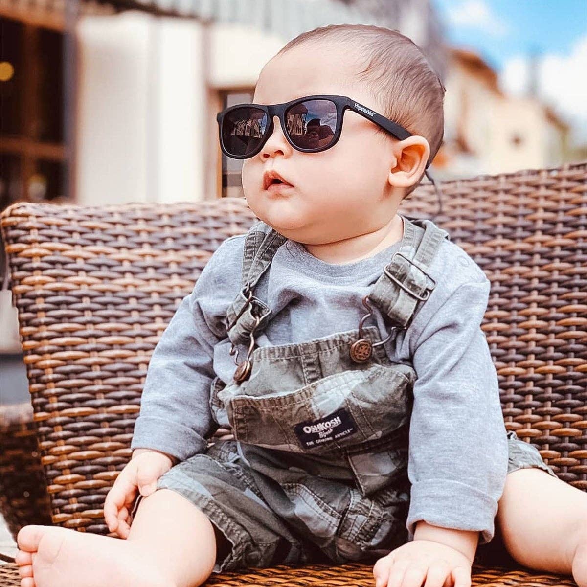 Baby & Kids Sunglasses – Polarized, UV Protective | Black