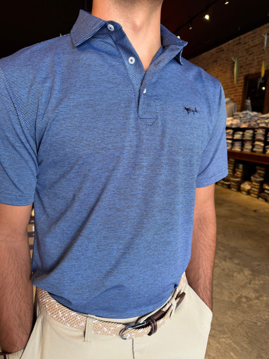 Performance Stripe Polo