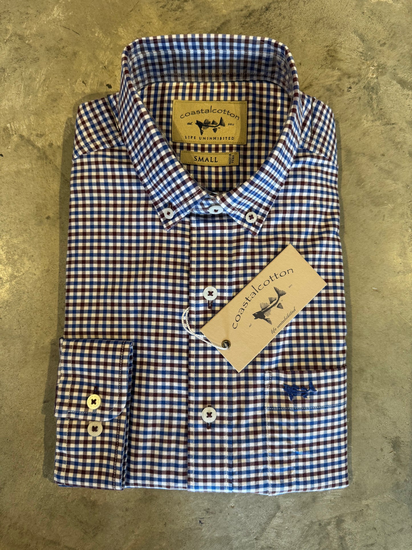 Stretch Woven Sport Button Down