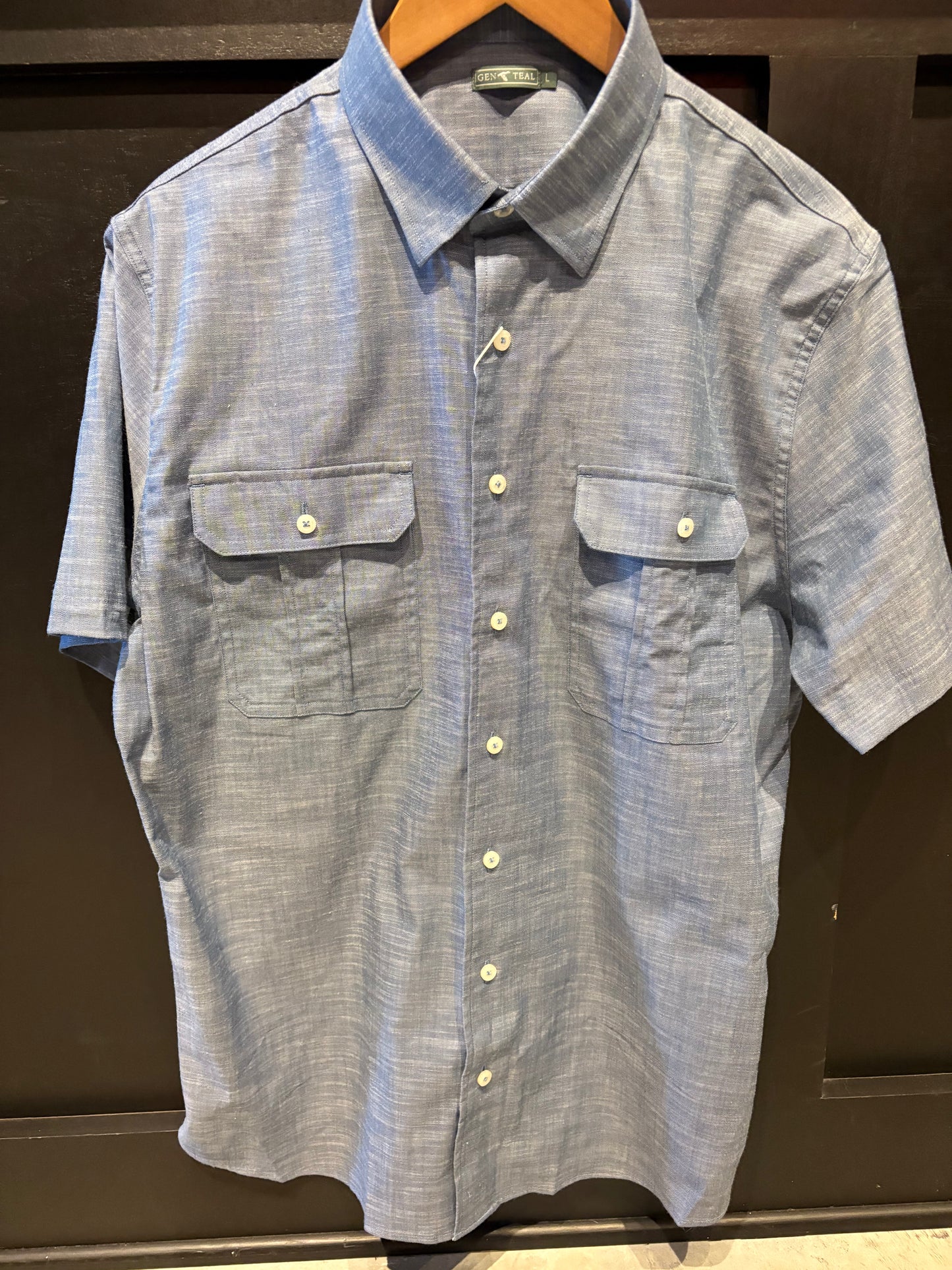 Parker Cotton/Tencel Sport Shirt