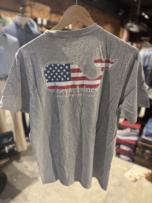 SS VV Whale Pocket tee