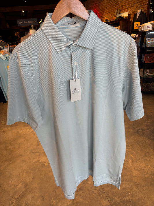 Club Pinstripe Performance Polo