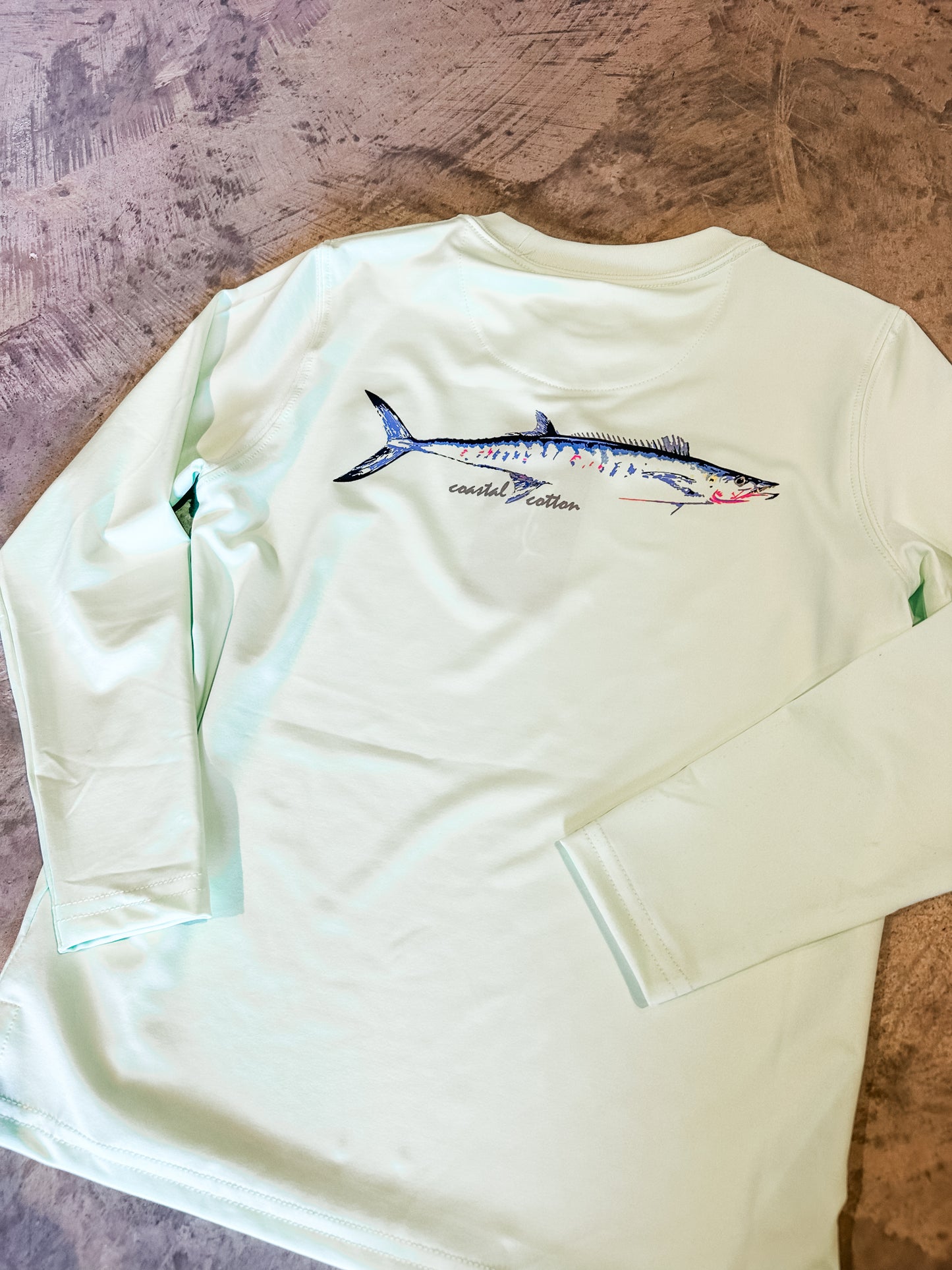 Youth Barracuda Performance LS Tee
