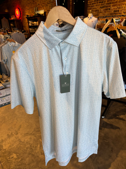 Stellar Golf Printed Performance Polo