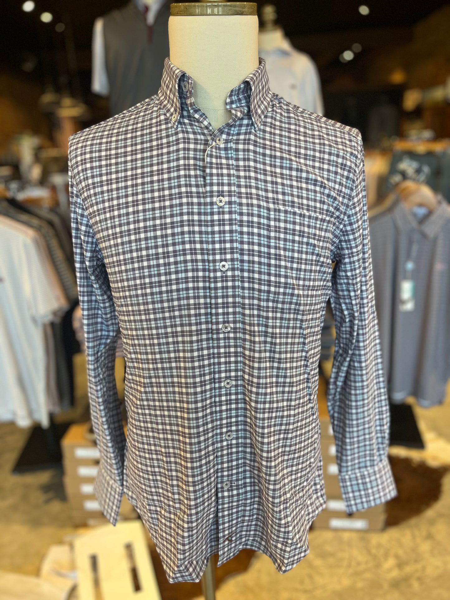 Estes Plaid Dress Shirt
