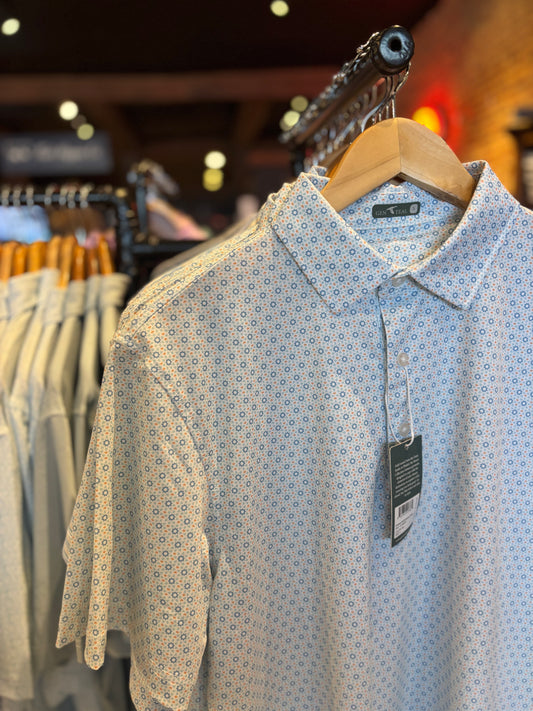 Sun Printed Performance Polo