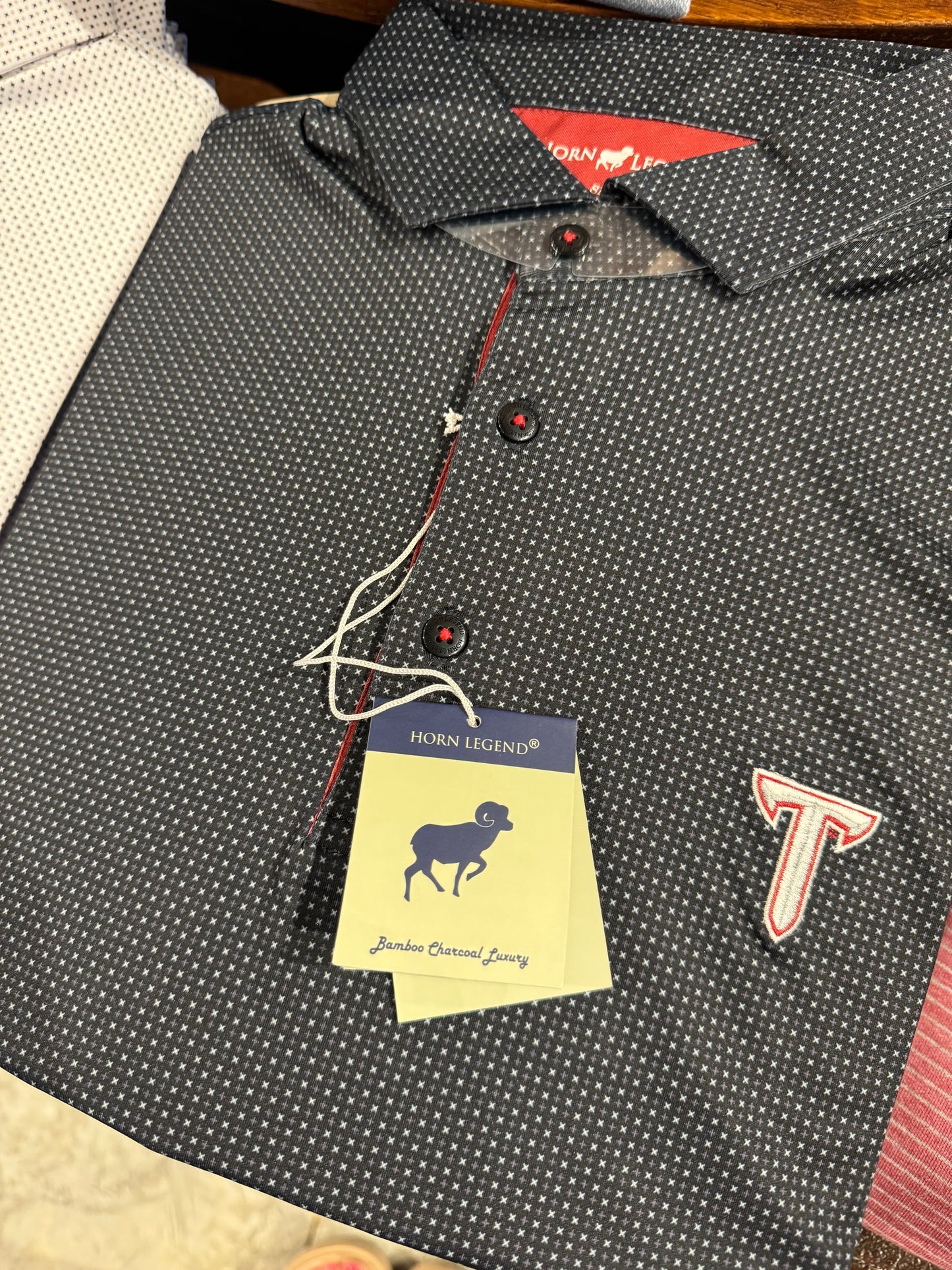 Bamboo Checker Troy Polo