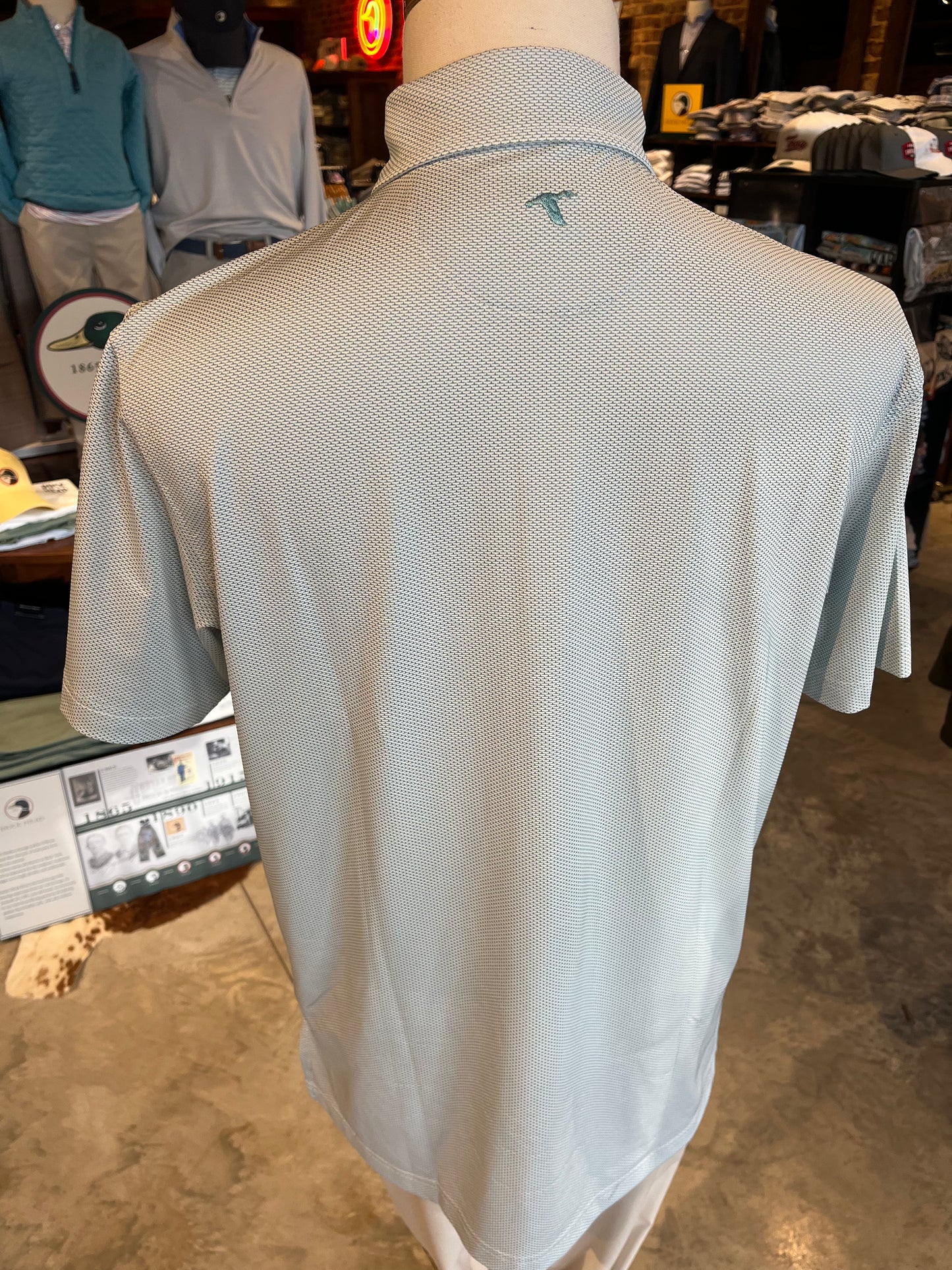 Bombay Brick Jacquard Polo