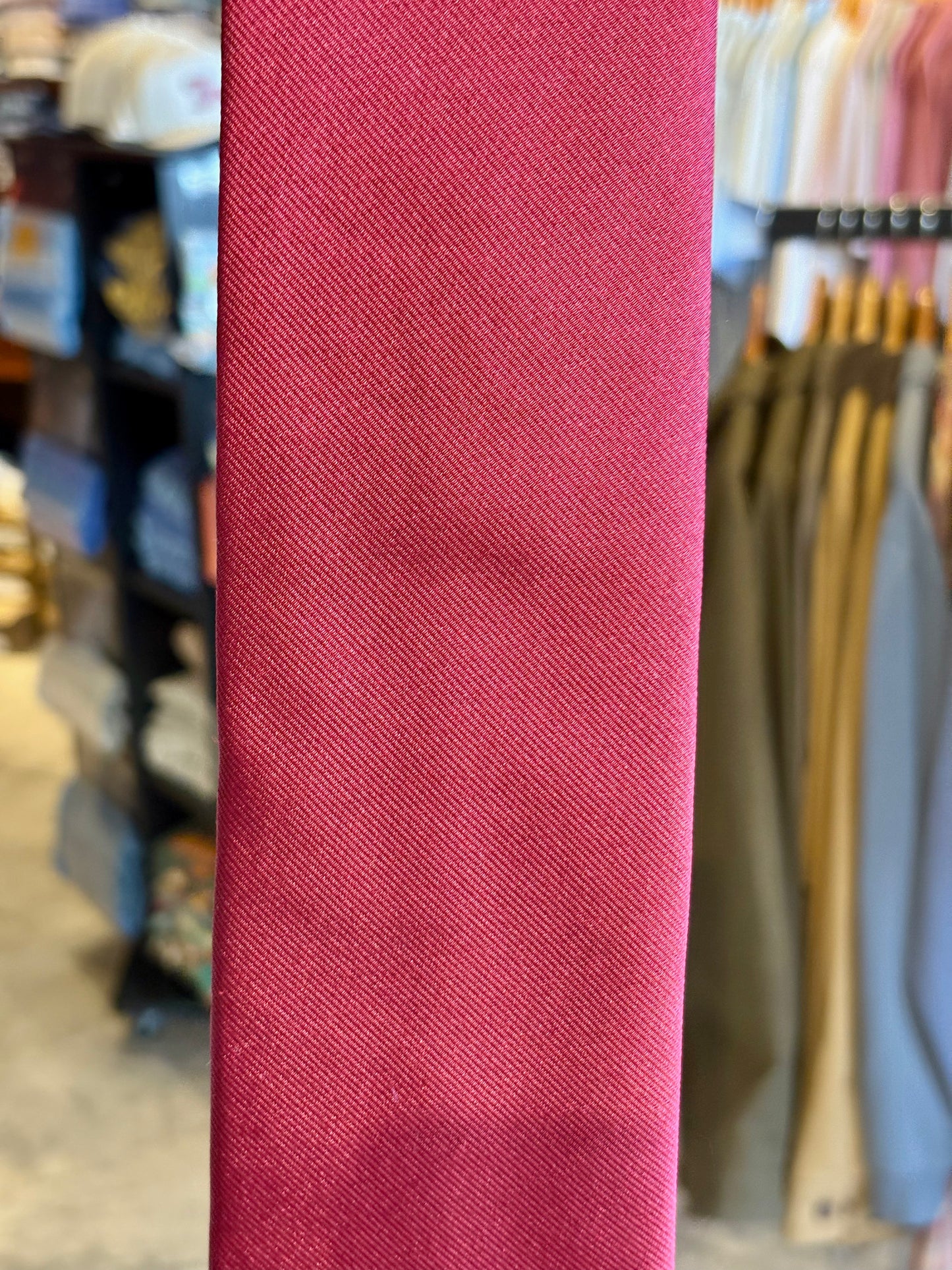 Neck Tie Burg Solid Derwin Repp