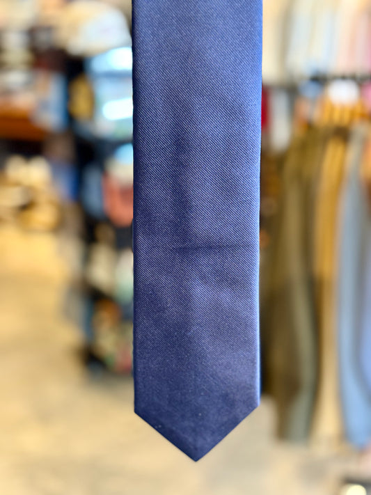 Neck Tie Navy Soolid Derwin Repp