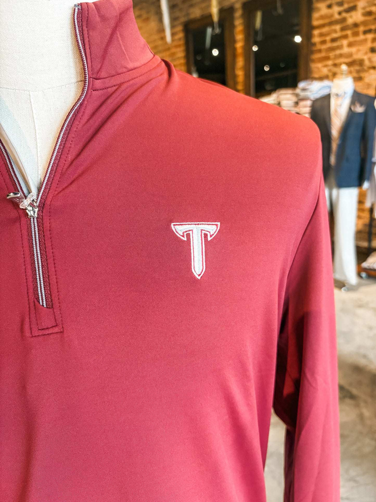 Motion 1/4 Zip Power T