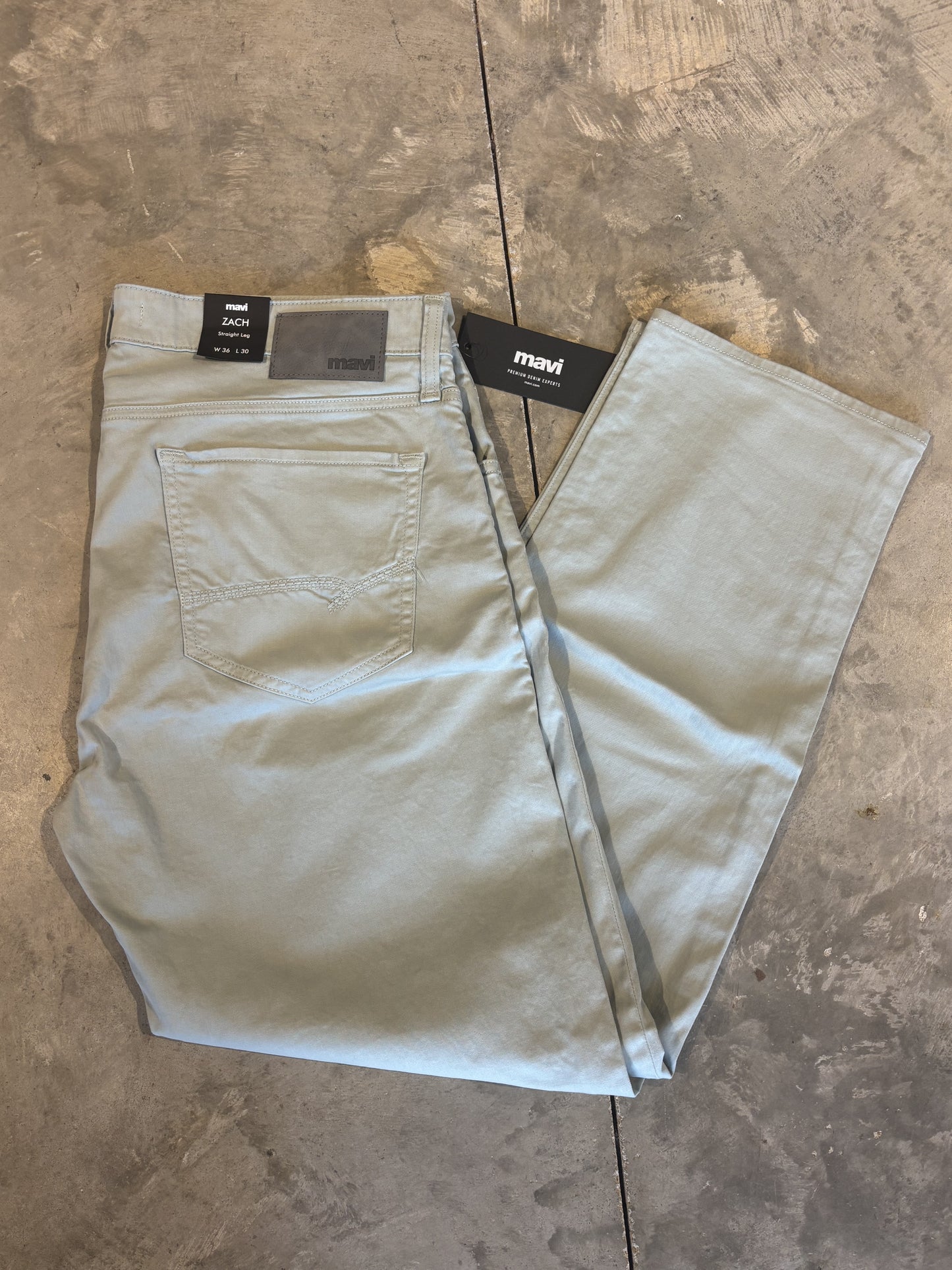 Zach Straight Leg Pants- Twill