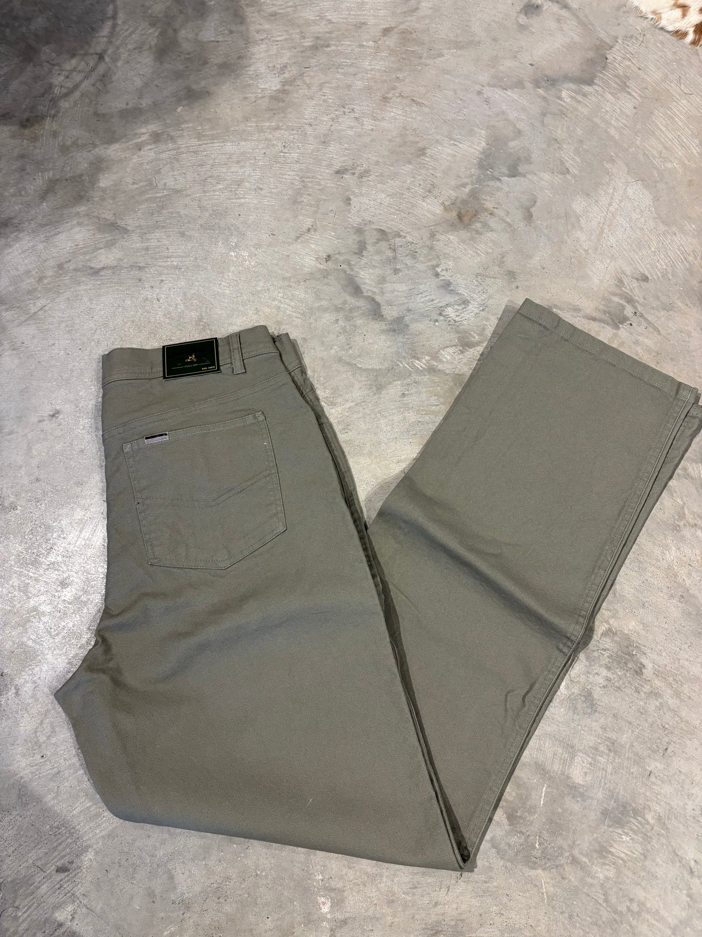 Five Pocket Canvas Pant