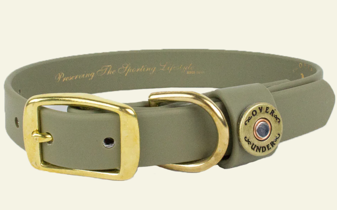 Water Dog Collar- Olive
