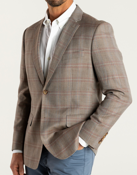 Grier Plaid Sports Coat