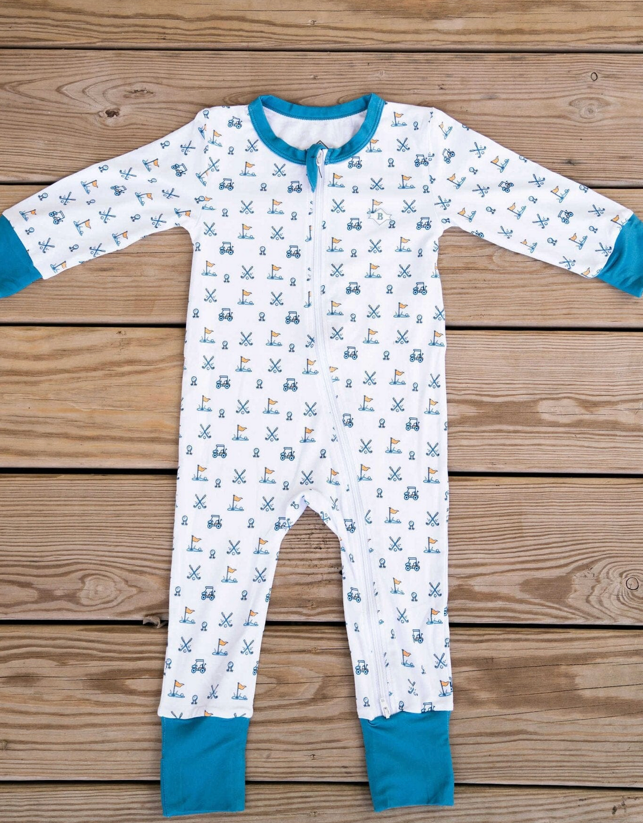 Hole in One Baby Zip Up