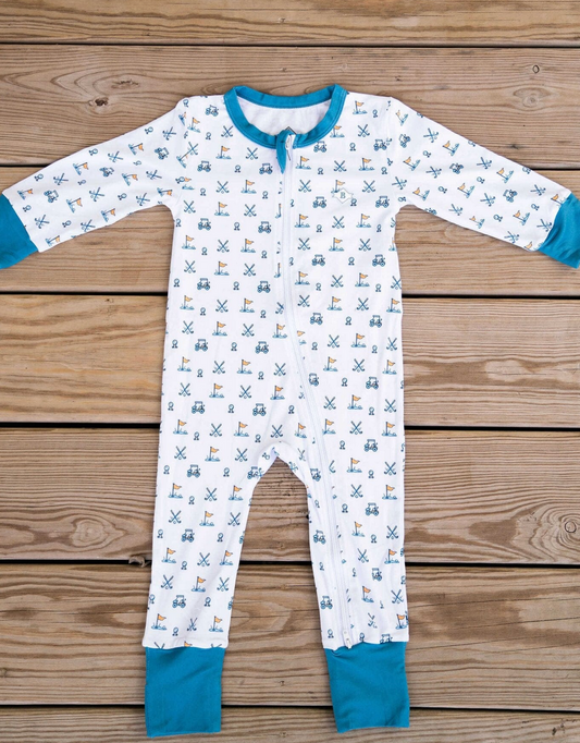 Hole in One Baby Zip Up