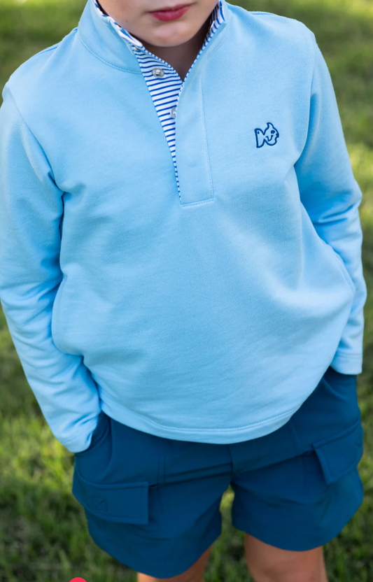 Sporty Snap Pullover