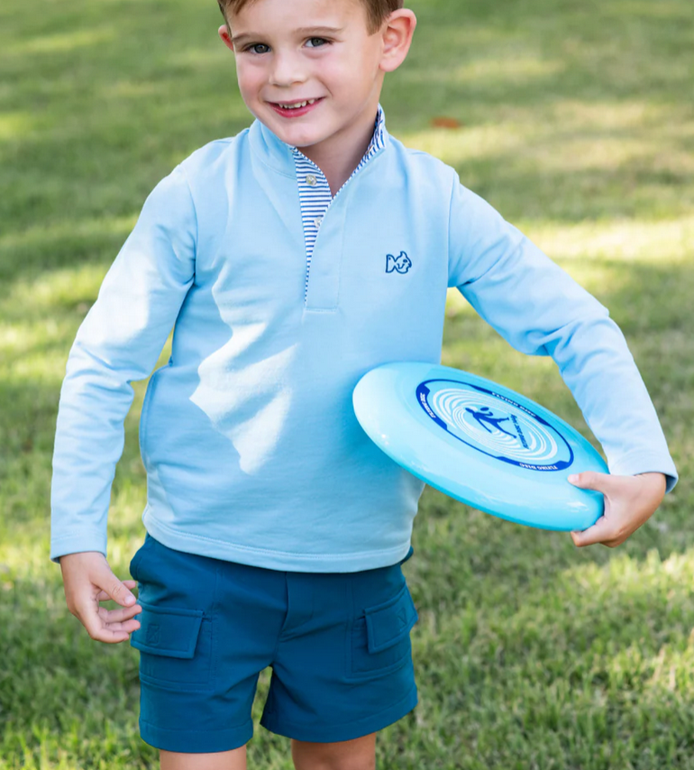 Sporty Snap Pullover