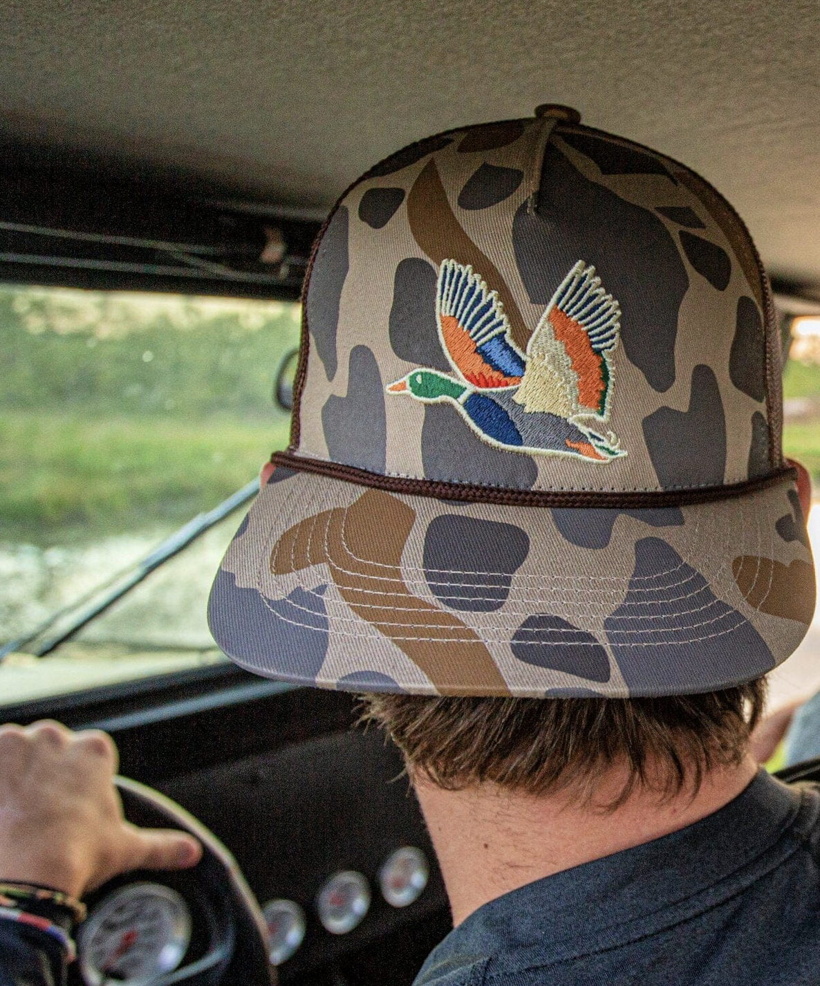 Youth Rope Hat- Retro Duck Camo