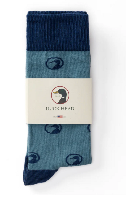 DH Vintage Blue Motif Sock