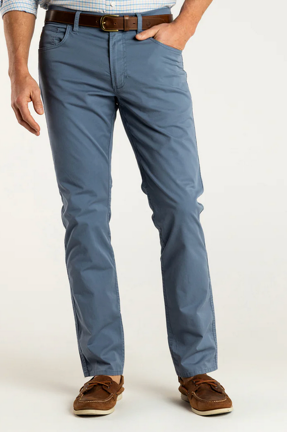 Shoreline Twill Five-Pocket Pant