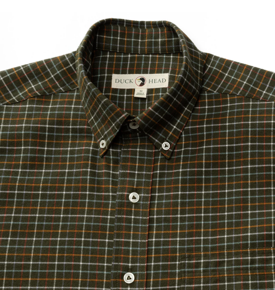 Cotton Flannel Sport Shirt