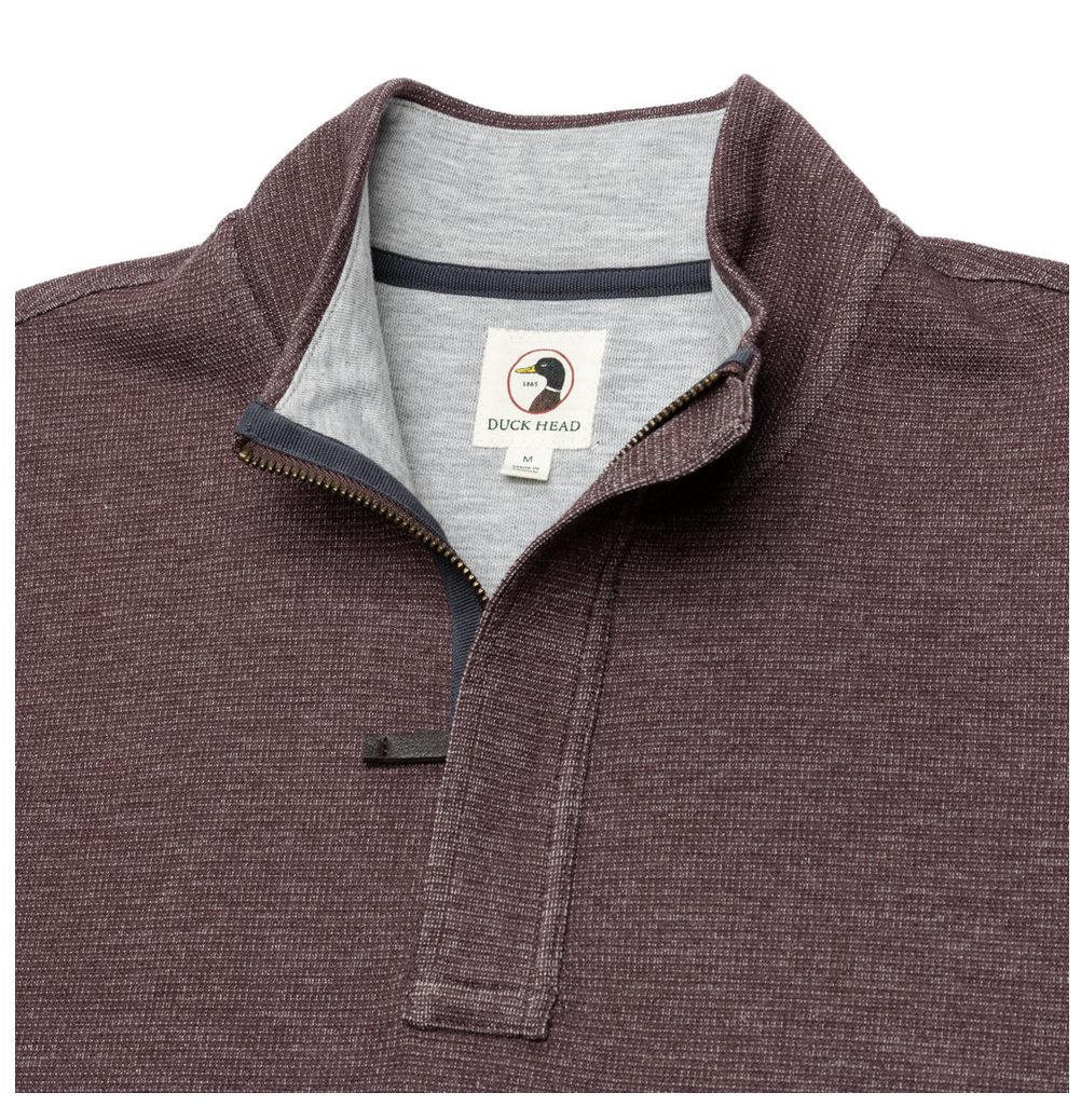 Bearing Pique Performance 1/4 Zip Pullover