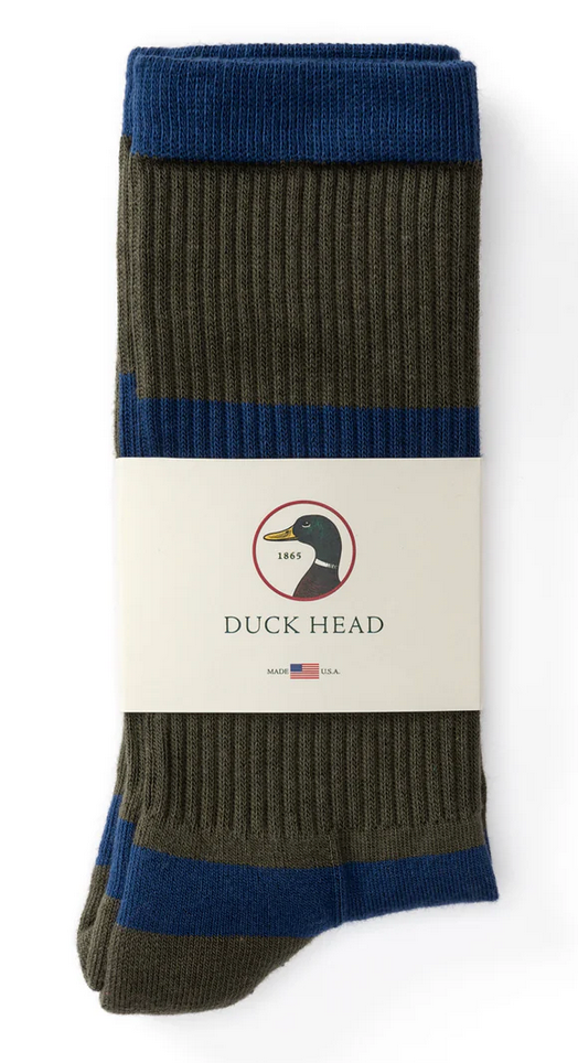 DH Striped Ribbed Sock