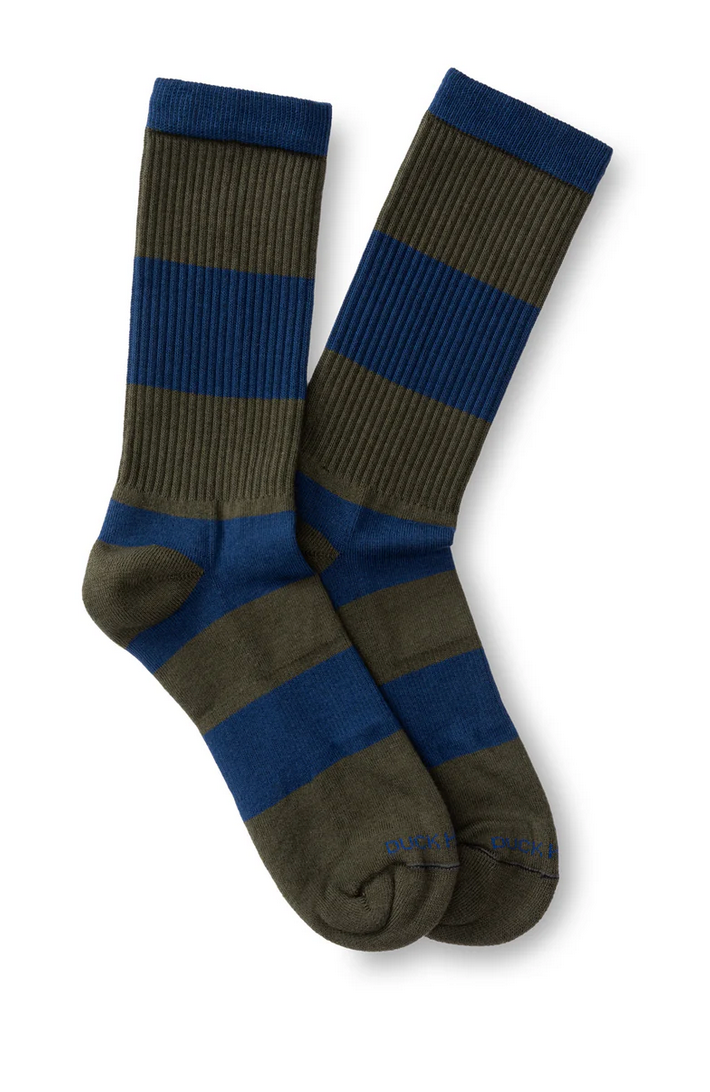 DH Striped Ribbed Sock