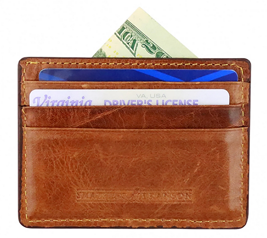 CC Wallet Wood Duck Decoy