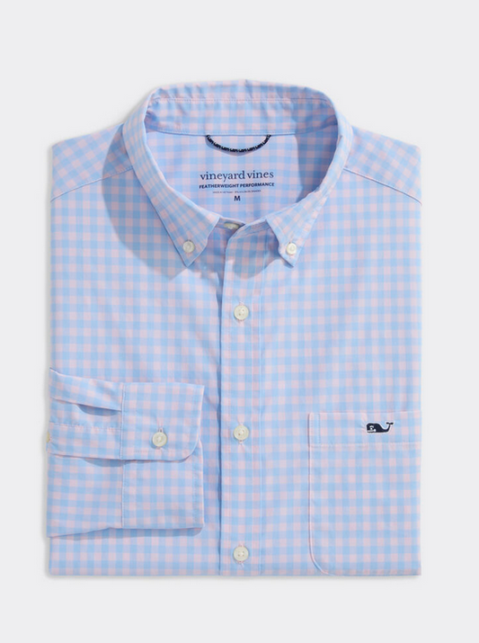 Topsail Featherweight Performance Shirt- Summer Mauve