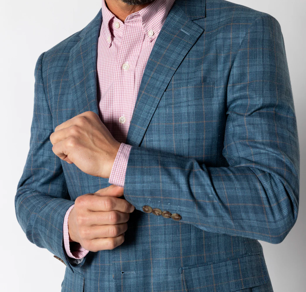 LS Performance Poplin Sport Shirt - Turner Gingham