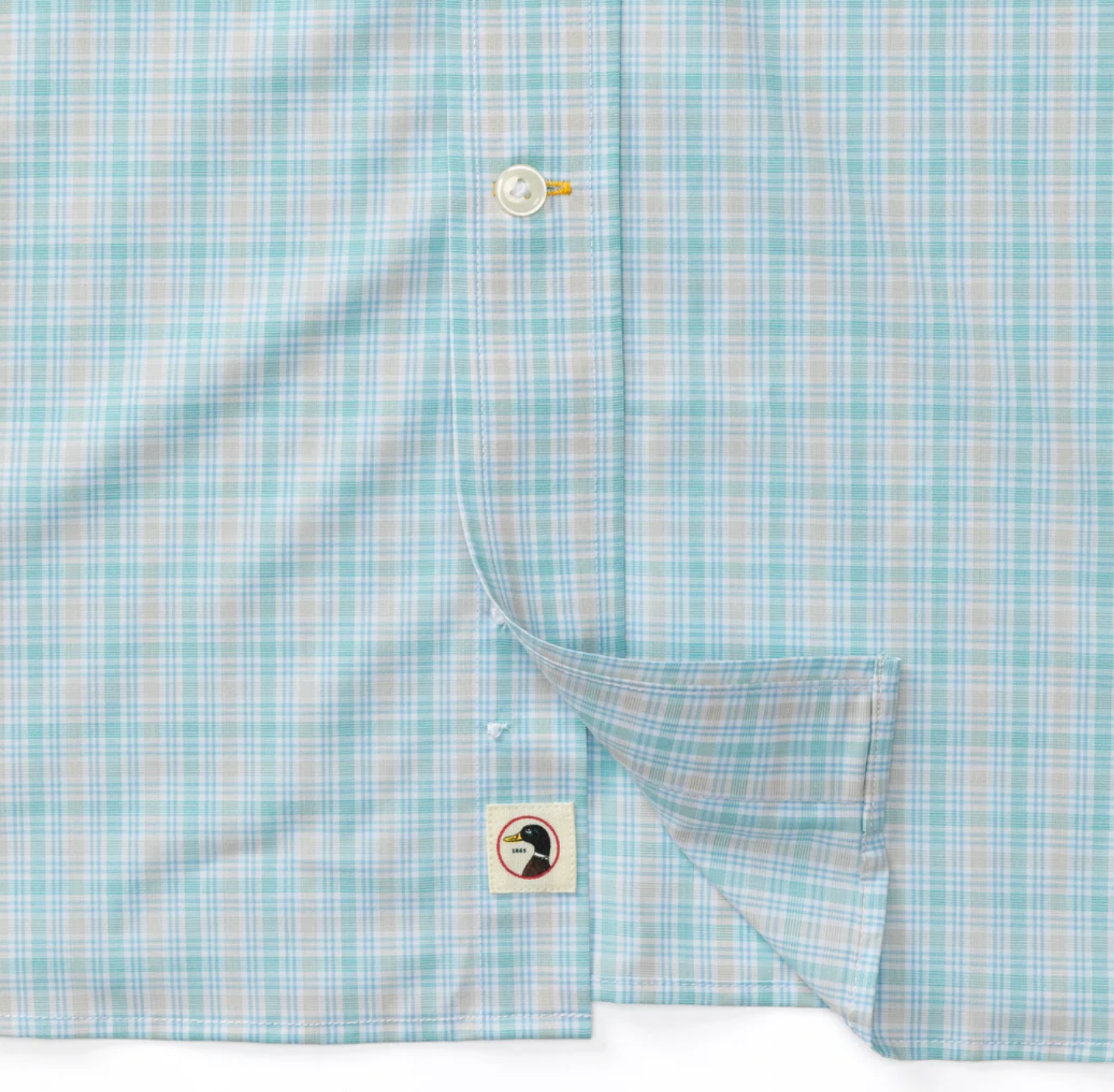 LS Performance Poplin Sport Shirt - Trent Plaid