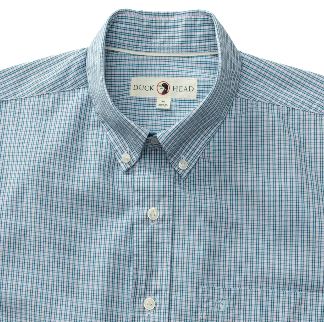 LS Cotton Poplin Sport Shirt - Ferry Plaid