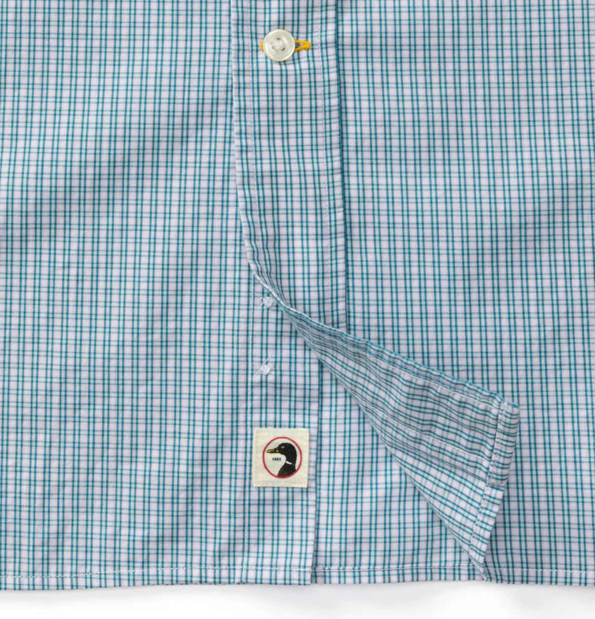 LS Cotton Poplin Sport Shirt - Ferry Plaid