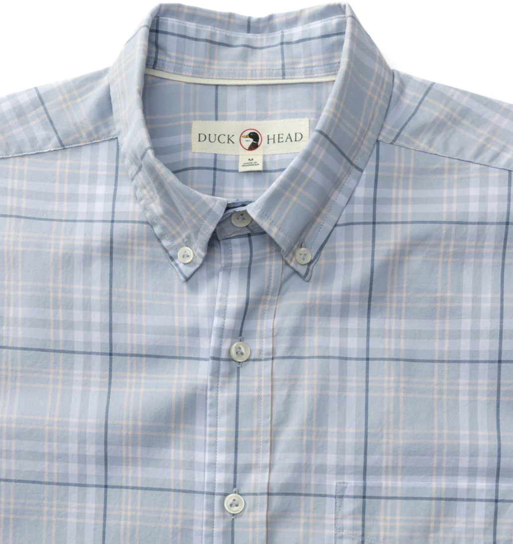 LS Cotton Twill Sport Shirt - Linville Plaid