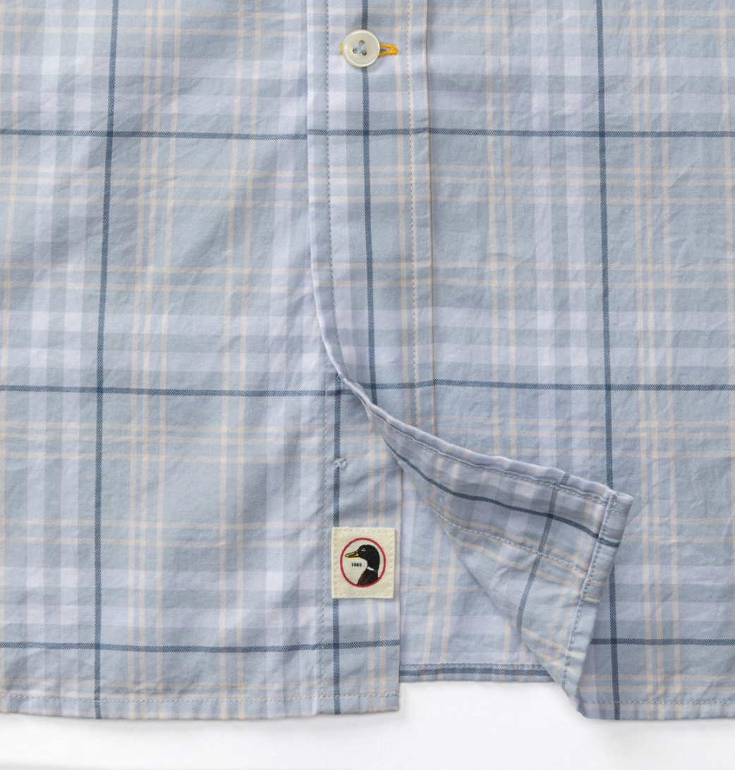 LS Cotton Twill Sport Shirt - Linville Plaid