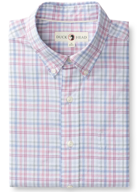 LS Cotton Twill Sport Shirt - Winston Plaid