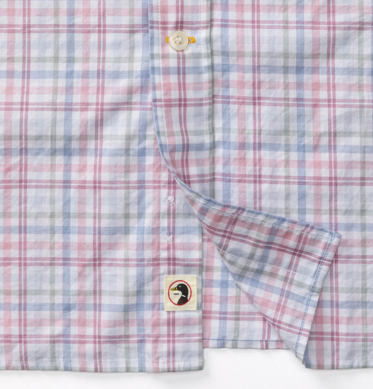 LS Cotton Twill Sport Shirt - Winston Plaid