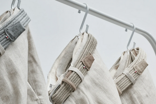 La Boucle Belts- Waxed Cotton