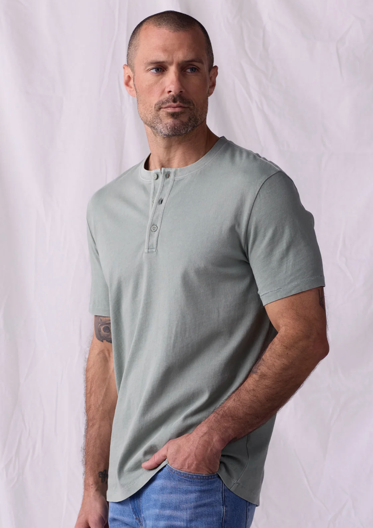 Normal Jersey Henley