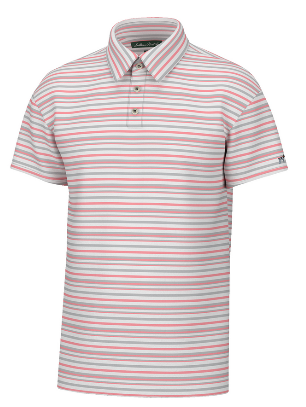 Valley Stripe Performance Polo