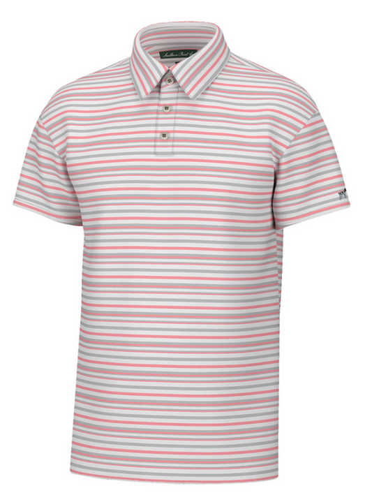 Valley Stripe Performance Polo