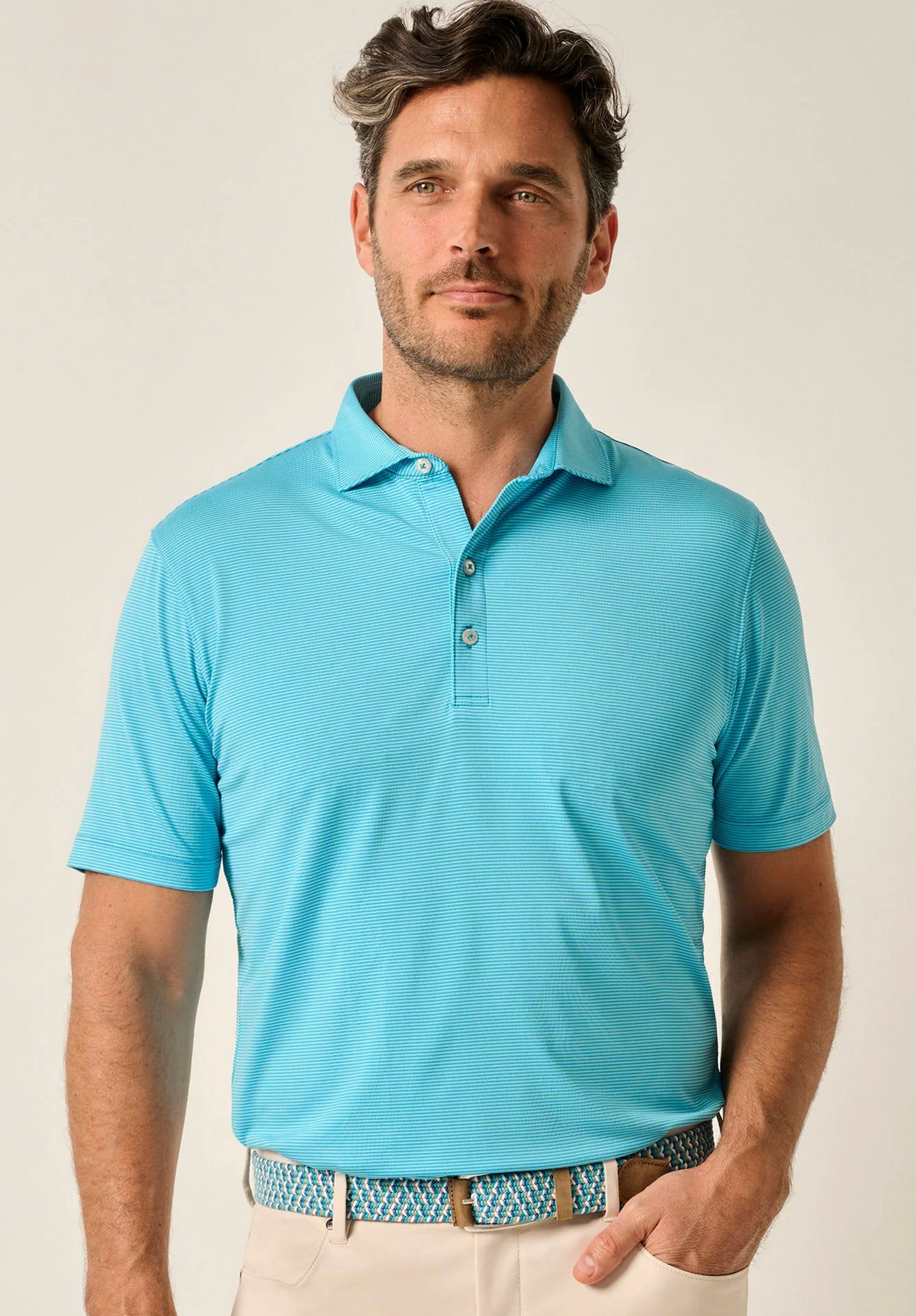 Lyndonn Pinstripe Polo