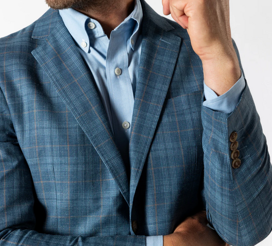 Farland Plaid Sports Coat