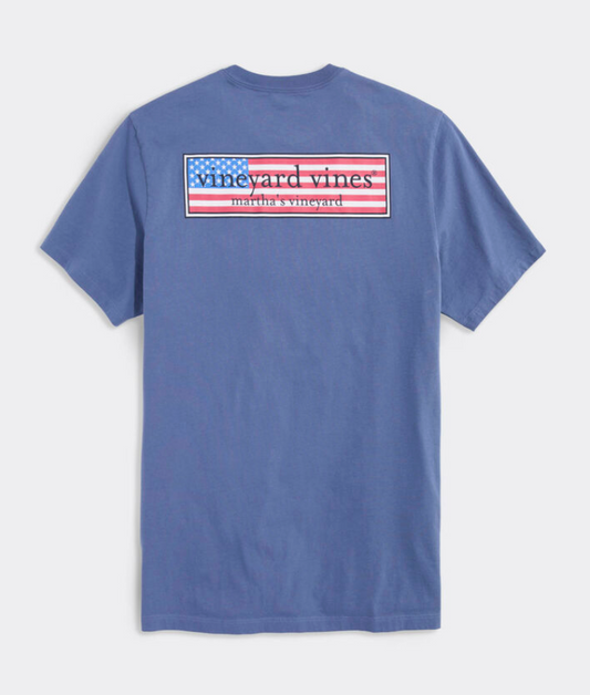 Classic USA Logo Box SS Tee