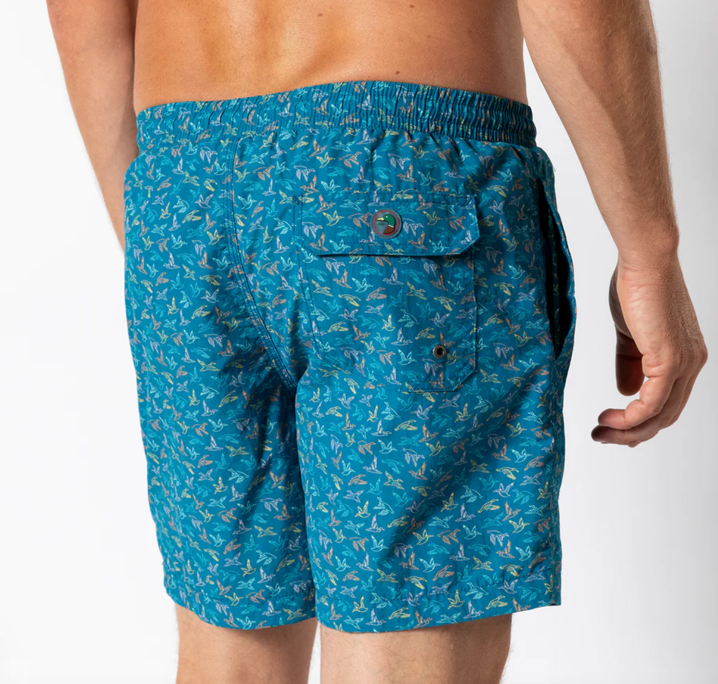 6IN PRINT SAILPORT SWIM SHORT
