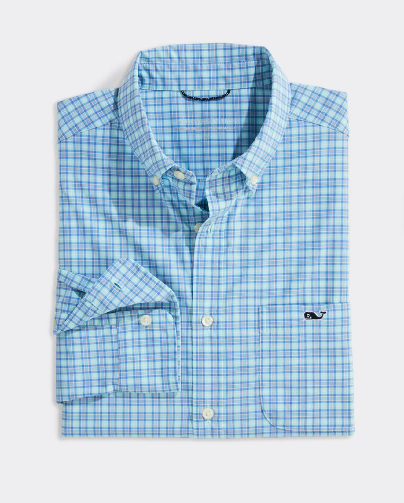 Cobia Check Featherweight Performance Shirt